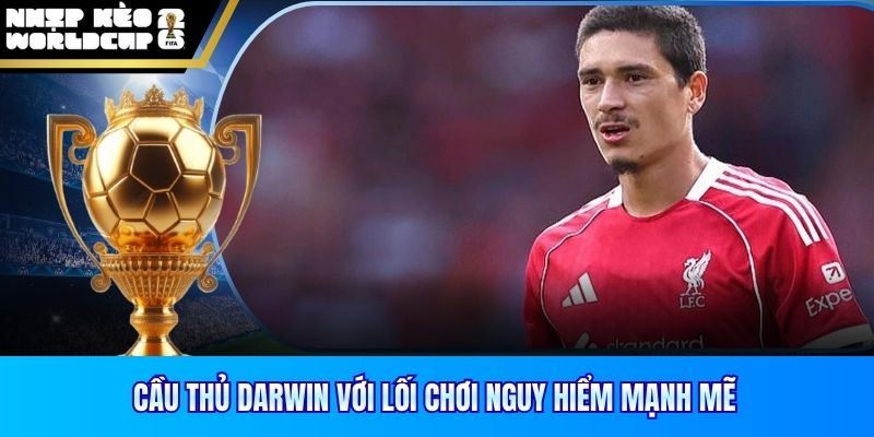 Cầu thủ Darwin với lối chơi nguy hiểm mạnh mẽ