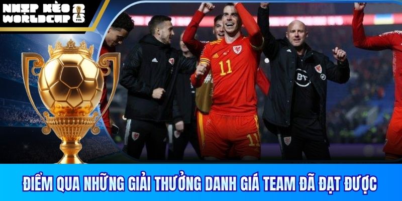 Điểm qua những giải thưởng danh giá team đã đạt được