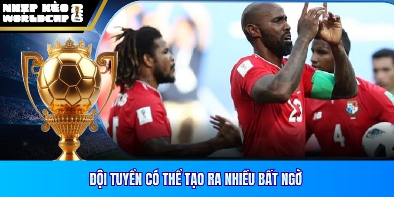 Đội tuyển có thể tạo ra nhiều bất ngờ