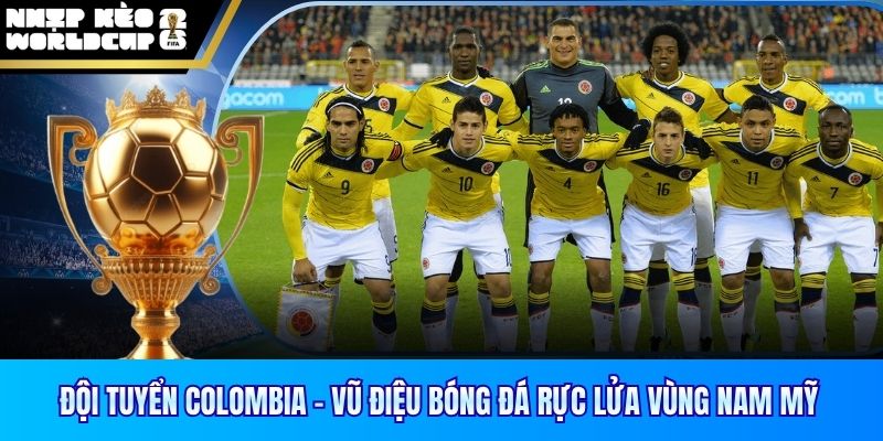 Teams photo of Colombia before match
