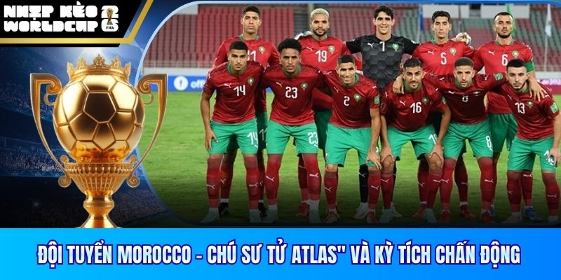 Teams photo of Morocco before match