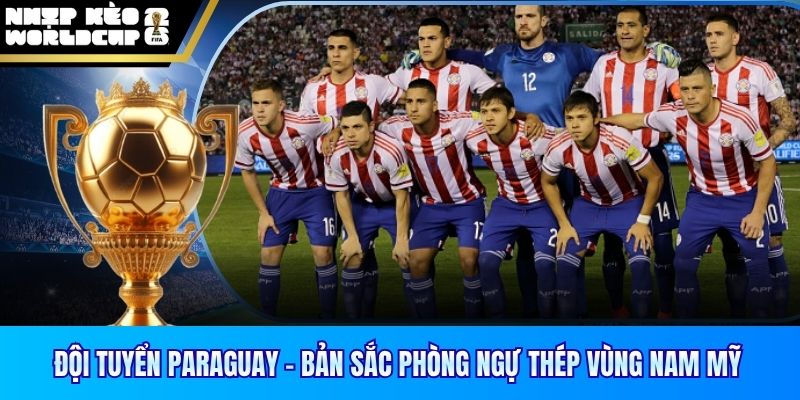 Teams photo of Paraguay before match
