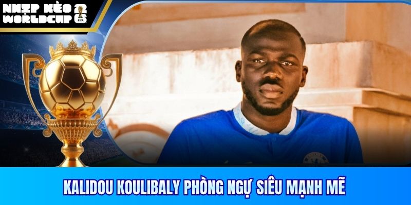 Kalidou Koulibaly phòng ngự siêu mạnh mẽ