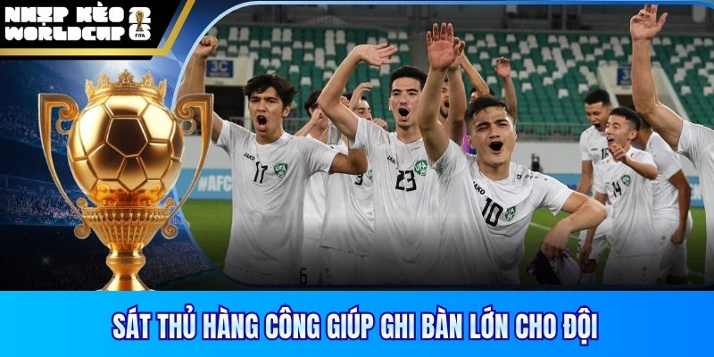 Sát thủ hàng công giúp ghi bàn lớn cho đội