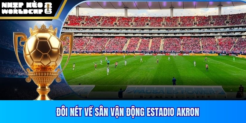 Đôi nét về sân vận động Estadio Akron