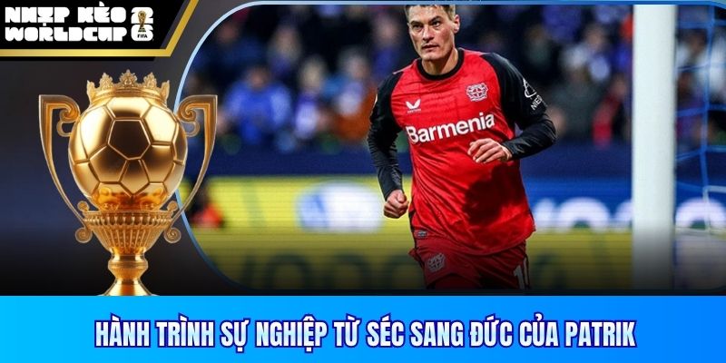 Hành trình sự nghiệp từ Séc sang Đức của Patrik